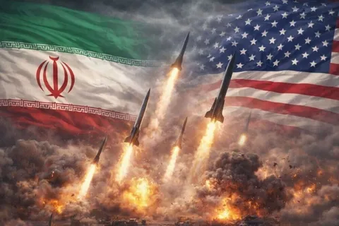 زاغه مهمات و تجهیزات آمریکایی‌ها در کویت به آتش کشیده شد
