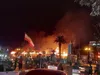ورود دادگستری به آتش‌سوزی در میدان شهرداری گرگان