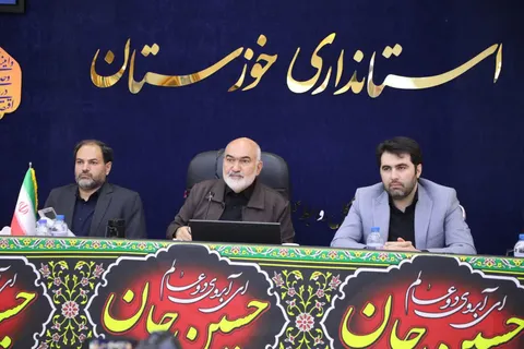 استاندار خوزستان: ارتقاء تکنولوژی سایت‌های مخابراتی اهواز به چذابه و شلمچه در دستور کار است / تکمیل زیرساخت فیبر نوری ۱۲۴ کیلومتری مسیرهای اربعین در خوزستان