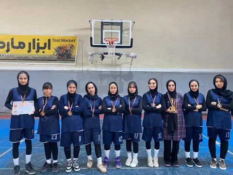 دختران بسکتبال خواف بر سکوی سوم تورنمنت چندجانبه گلبهار ایستادند
