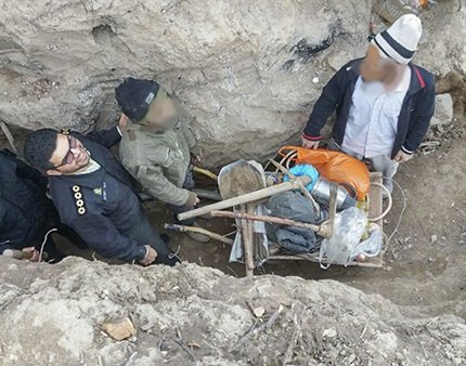 دستگیری ۳ حفار غیرمجاز در طارم سفلی قزوین