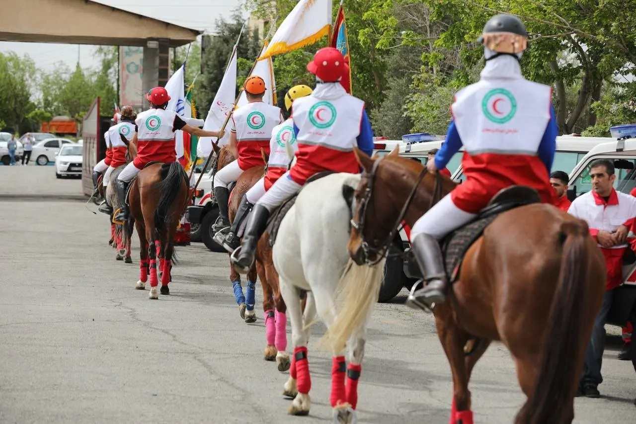 در حضور مدیران فدراسیون چوگان برگزار شد/ ابتکار جالب و کم نظیر استفاده از اسب امدادگر برای اولین بار در دنیا 
