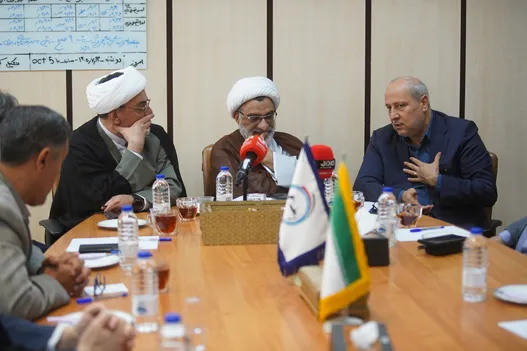 حضور دبیر شورای عالی انقلاب فرهنگی در فدراسیون کبدی