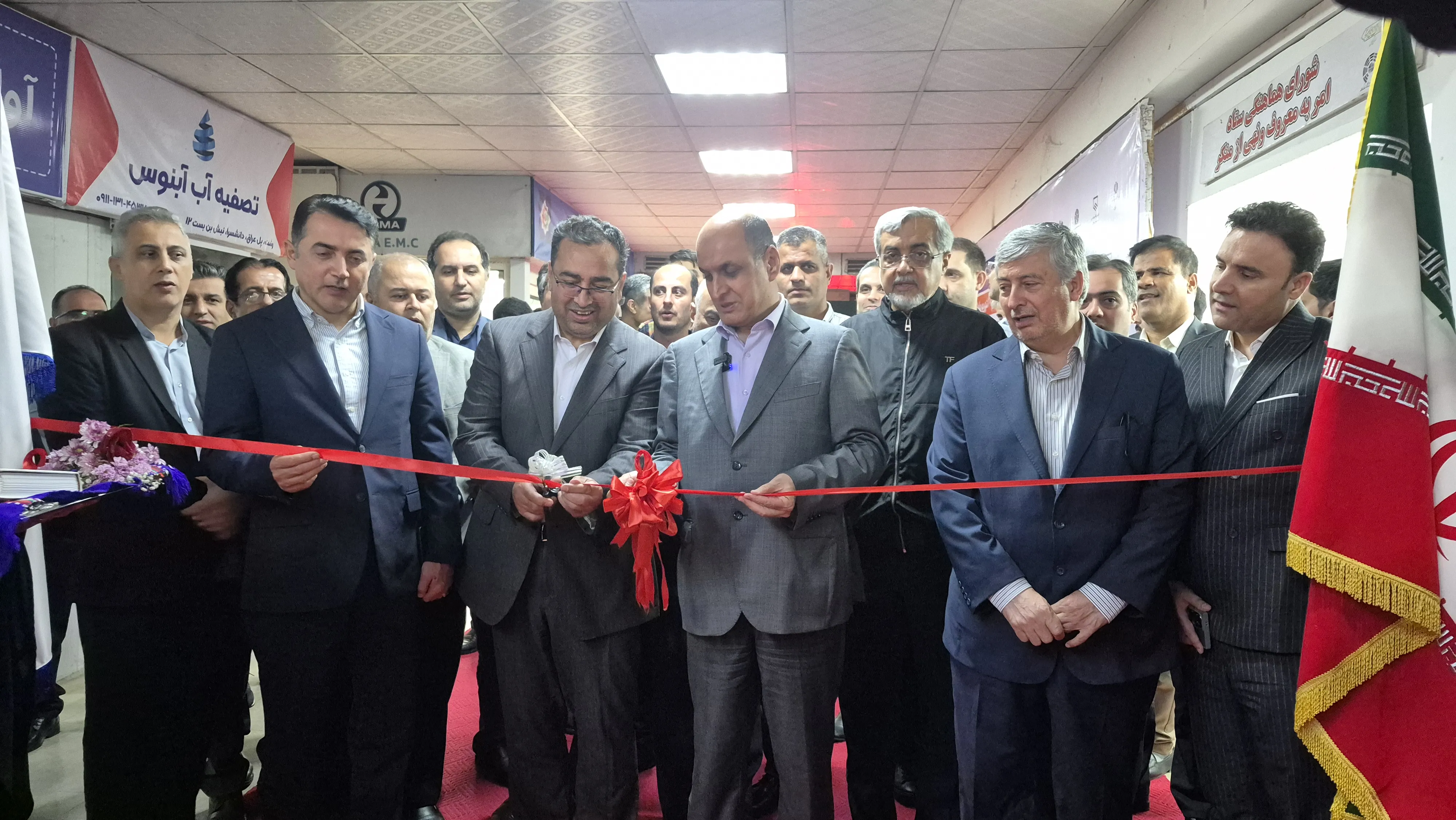 افتتاح بیست و نهمین نمایشگاه تخصصی صنعت ساختمان استان گیلان