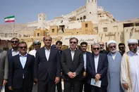 مجتمع گردشگری رباط بندو در عسلویه با حضور وزیر میراث فرهنگی بهره‌برداری شد