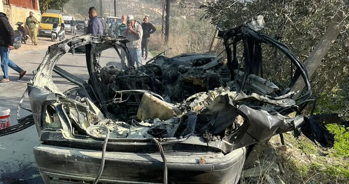 Israeli drone strike kills three in southern Lebanon amid truce violations