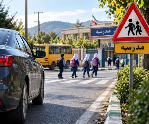 آغاز سال تحصیلی؛ ضرورت احتیاط بیشتر در محدوده مدارس حاشیه راه