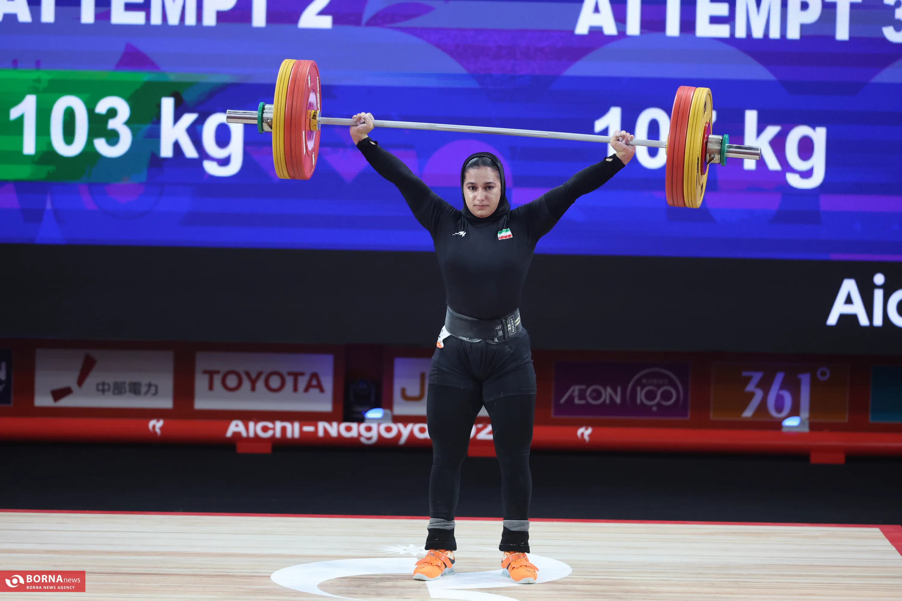 مسابقات وزنه برداری دختران/ NOGOYA2026
