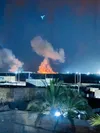 اصابت موشک به فرودگاه ایرانشهر و برخی نقاط دیگر در حمله تروریستی آمریکا