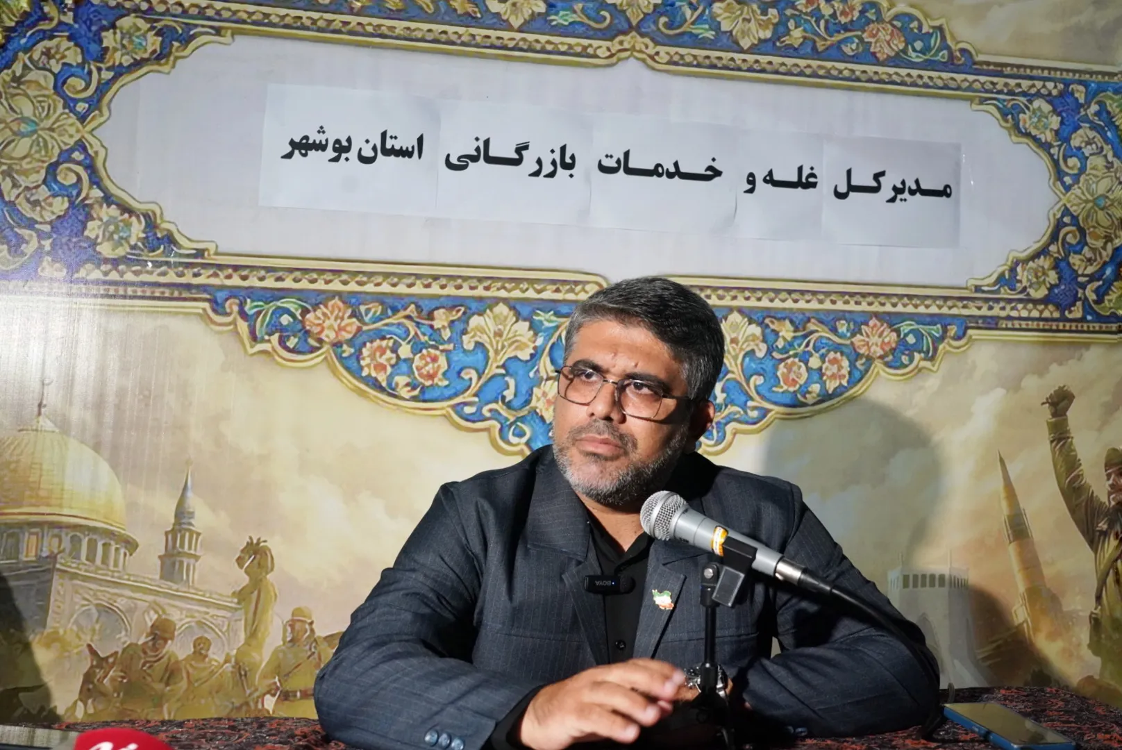 تحویل ۱۸۰۰ تن گندم به ۱۴ مرکز خرید تضمینی در بوشهر