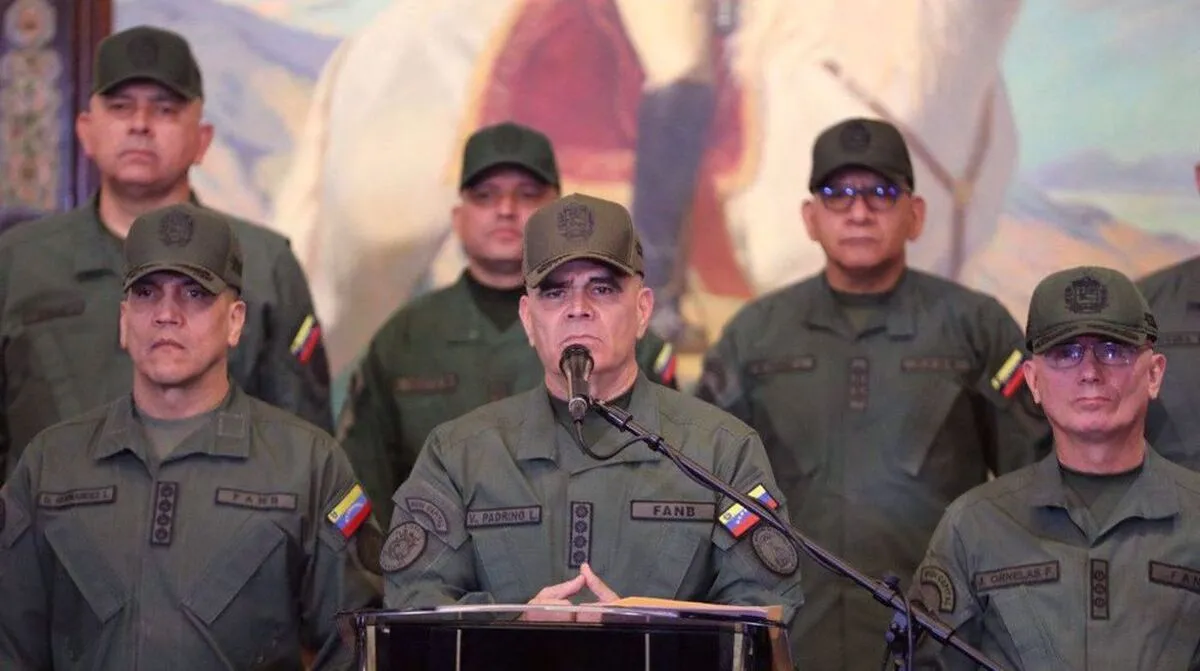 Venezuelan military stands with acting president Rodriguez after US kidnapping of Maduro