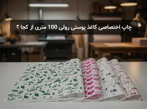 چاپ اختصاصی کاغذ پوستی رولی 100 متری از کجا ؟
