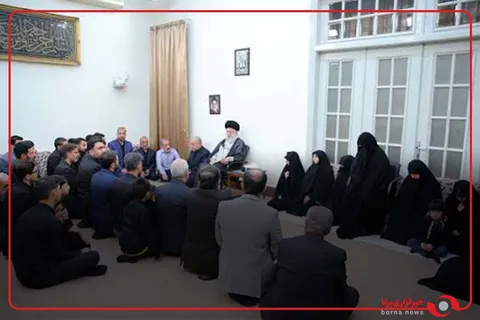 لحظاتی منتشرنشده از دیدارهای صمیمانه خانواده‌های معظم شهدا با رهبر شهید انقلاب