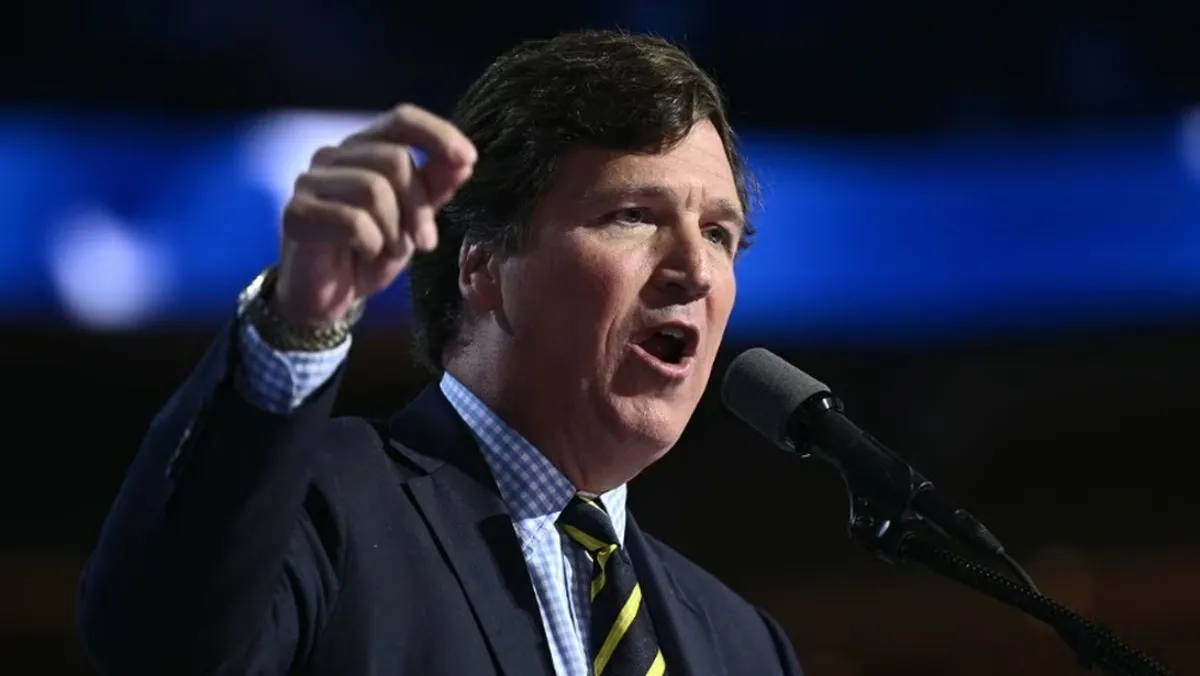Journalist Tucker Carlson says he was detained in occupied territories after interview with US ambassador