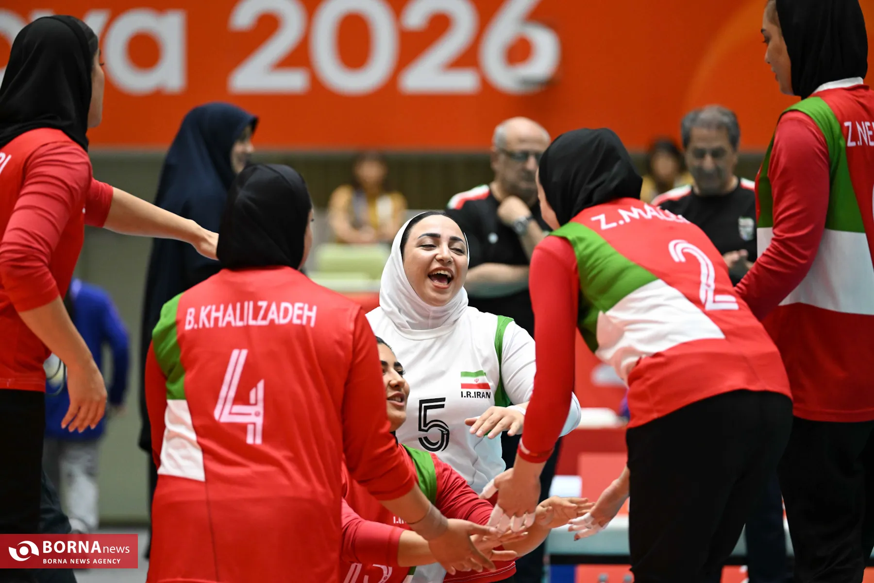 دیدار والیبال نشسته دختران ایران و مغولستان/NAGOYA2026