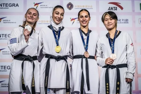 تکواندوی آزاد بانوان جهان؛ حذف کیانی و محمدی در روز پایانی، مرادی طلایی شد