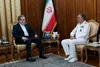 دیدار جانشین فرمانده نیروی دریایی ارتش با وزیر امورخارجه