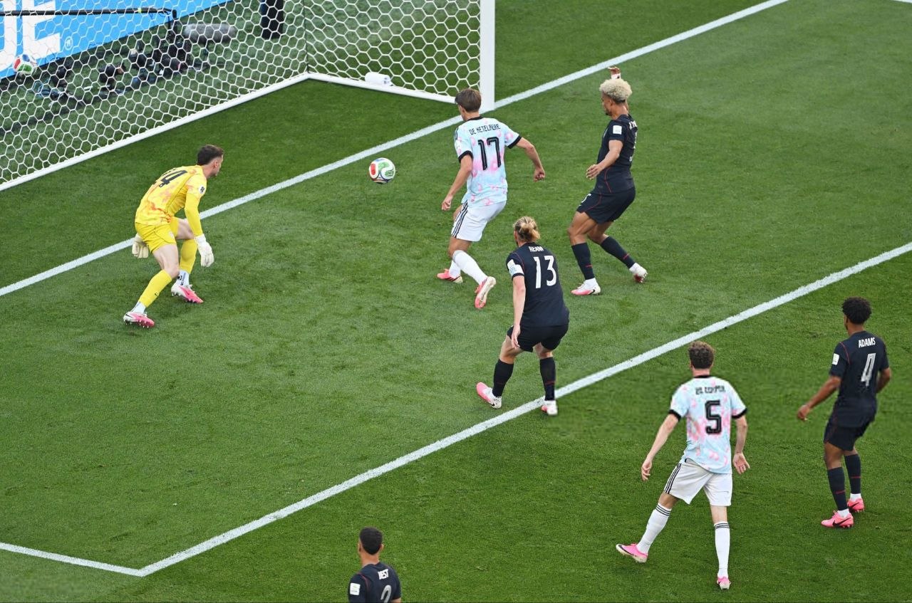 گزارش تصویری دیدار آمریکا و بلژیک