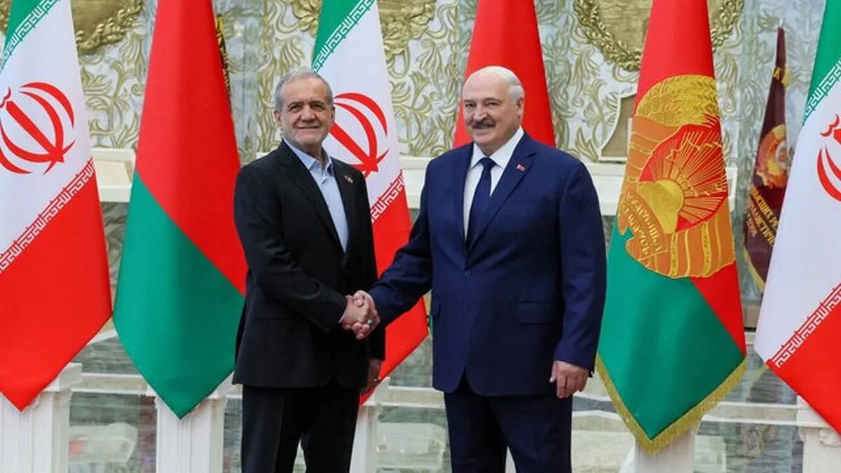 Pezeshkian: Visit to Belarus beginning of long journey of two countries