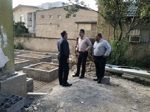 بازدید مدیرکل ورزش وجوانان از اماکن و پروژه های ورزشی شهرستان بهشهر