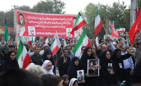 مازندران یکپارچه جان‌فدای ایران اسلامی،رژه اقتدار و‌ صلابت جان فدایان در مرکز استان