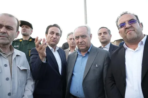 بازدید استاندار آذربایجان شرقی از پروژه گردشگری «پل معلق سراب»