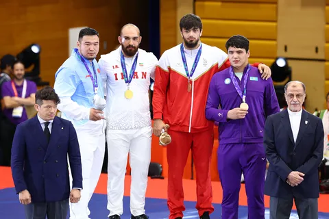مدال طلای زارع و نخودی در کشتی / NOGOYA2026