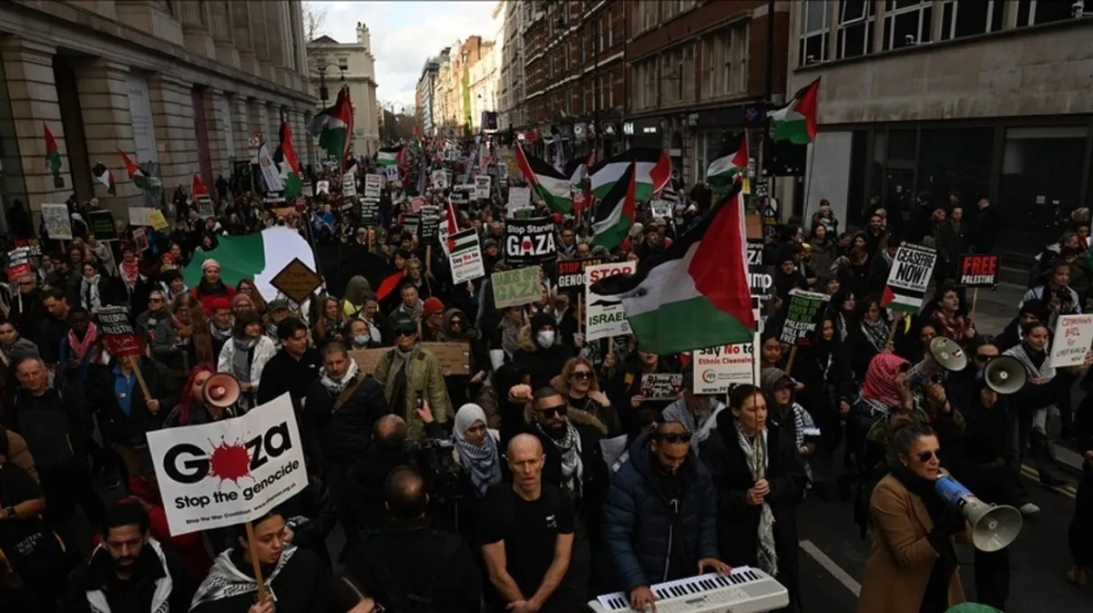 Thousands rally across Europe to support Palestine, condemn Israeli atrocities