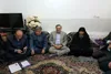 دیدار معاون کل نهاد ریاست جمهوری با خانواده شهید الله بخش زارعی در قرچک