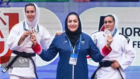 درخشش دختر جودوکار خراسان شمالی در آوردگاه آسیایی/ خاک‌خواه برنزی شد