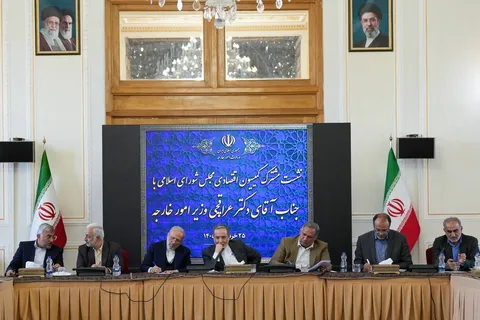 دیدار اعضای کمیسیون اقتصادی مجلس با وزیر امور خارجه