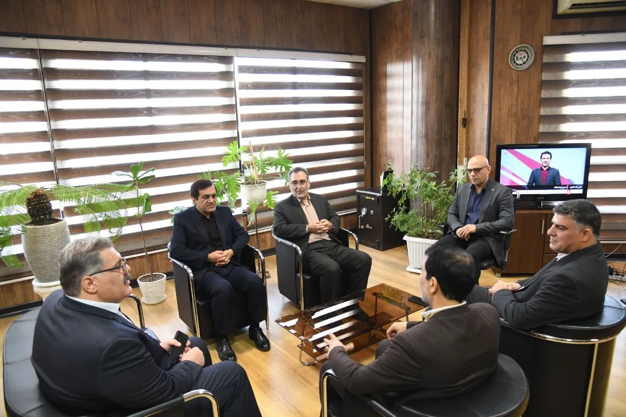 دیدار سرپرست اداره کل ورزش و جوانان البرز با مدیرکل پست استان