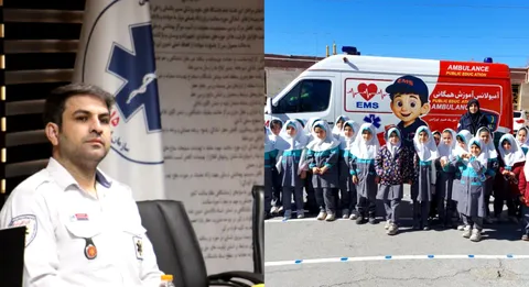 آموزش ملی احیای قلبی‌ریوی پایه در مدارس استان مرکزی برگزار شد