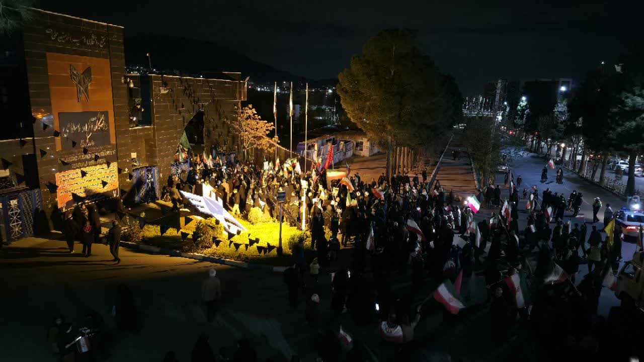 سی‌وهشتمین قیام مردم البرز در دانشگاه آزاد اسلامی واحد کرج