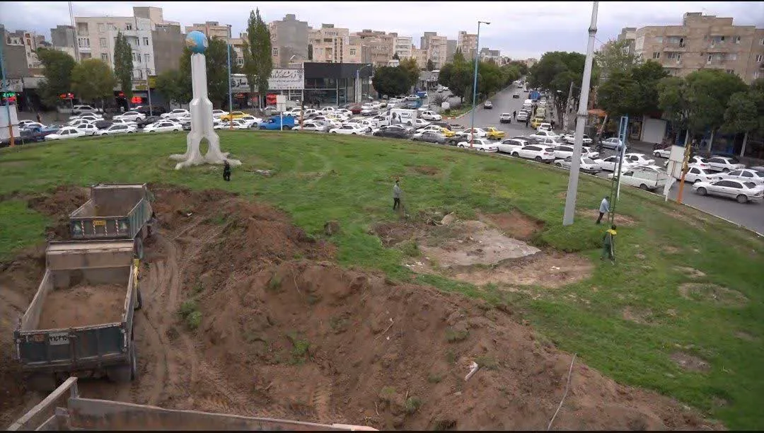میدان جهاد اردبیل به تقاطع تبدیل می‌شود/ ششمین مرحله اصلاح هندسی معابر شهر در حال اجرا است