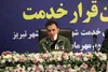 حل۲۱۰۰ چالش مردمی در هفت دور قرارهای خدمت شهردار تبریز