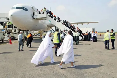 انجام ۱۰ پرواز در نخستین روز بازگشت حجاج