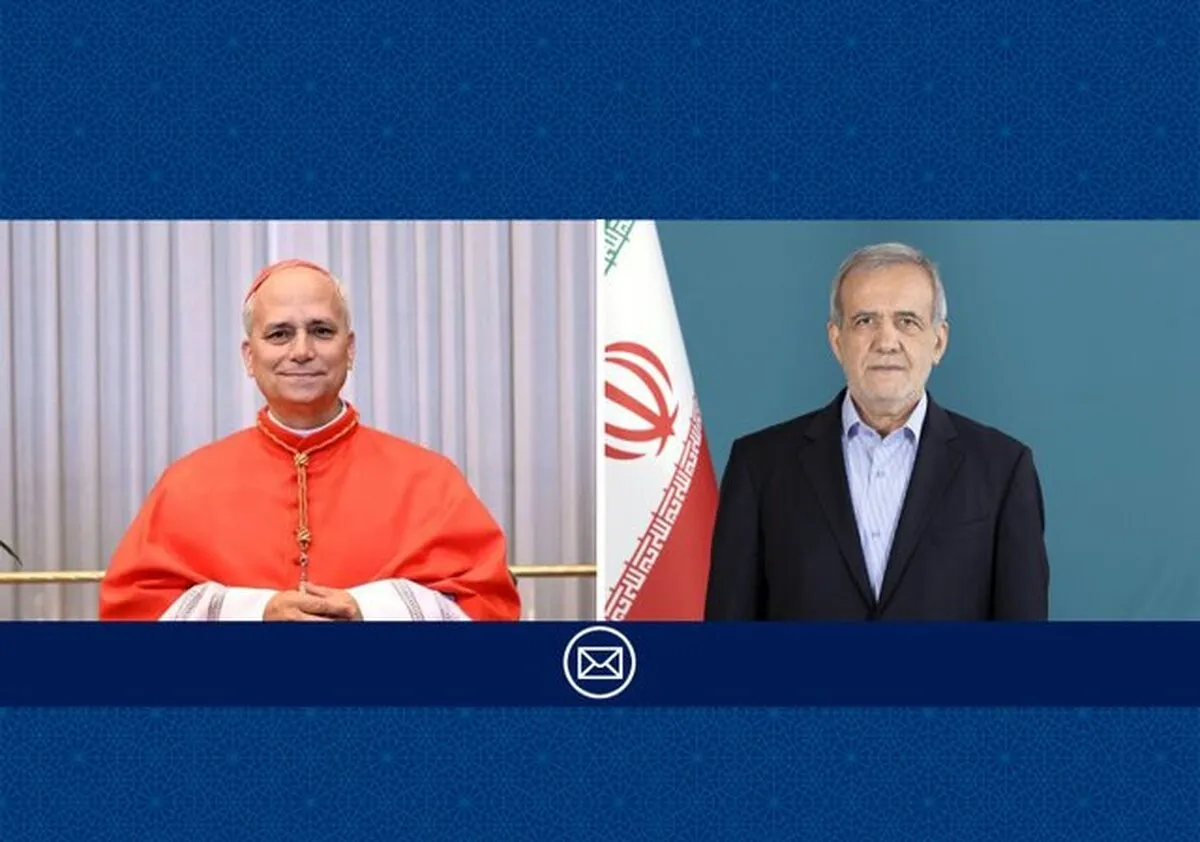 Pezeshkian Congratulates Pope Leo XIV on Christmas and New Year 2026