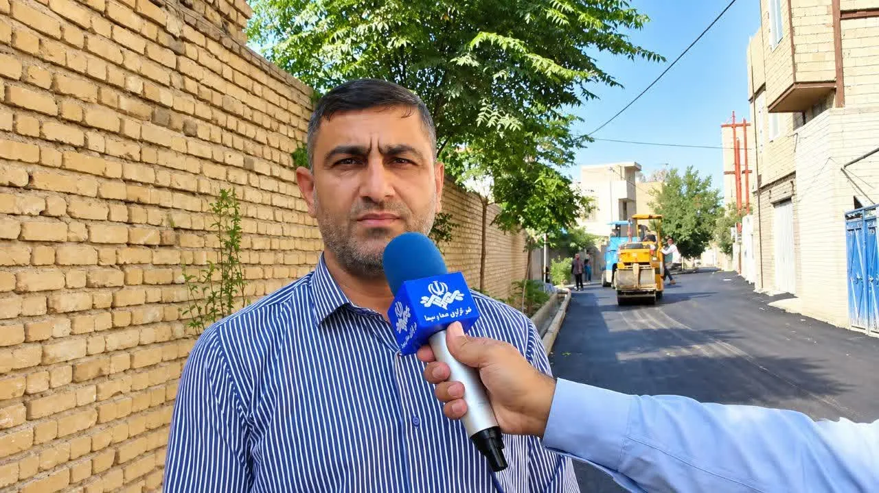 فرماندار پیشوا: آسفالت ۱۵ هزار مترمربع از معابر حبیب‌آباد آغاز شد