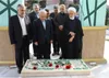 استقبال استاندار مازندران از مجید انصاری و ادای احترام معاون حقوقی رئیس‌جمهور به شهید خوشنام استانداری مازندران