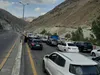 ترافیک سنگین در آزادراه تهران - شمال و قزوین - کرج