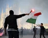 مجروح شدن ۷ مامور پلیس در جریان اعتراضات در ونیز ایتالیا