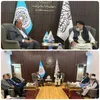 دیدار مدیرعامل منطقه آزاد چابهار با وزیر تجارت افغانستان در کابل