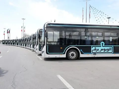 نوسازی کامل خط ۸ تندرو تهران با اتوبوس‌های تولید داخل