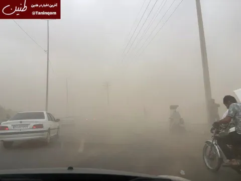 طوفان و گردوخاک چند فیدر برق قم را از مدار خارج کرد