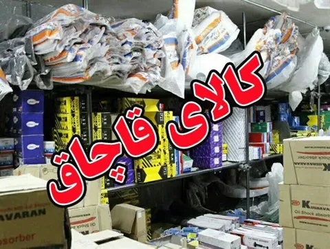 کشف انواع لوازم یدکی قاچاق در فردوس