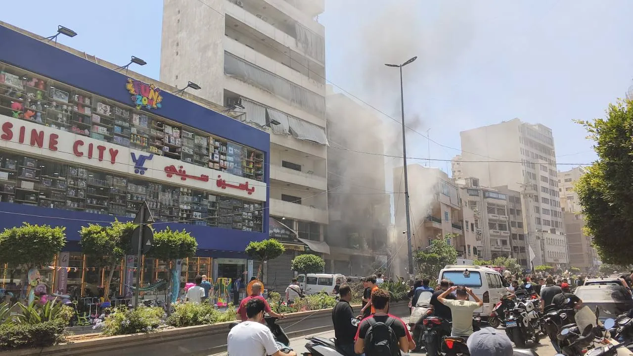 Zionist regime attacks Beirut's Dahieh