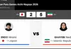 ندا غایبی، بوچیاکارسمنانی، ورزشکار ژاپنی رتبه نخست رده‌بندی این ورزش را در ناگویا شکست داد