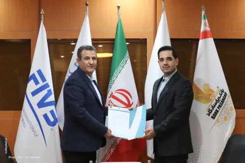 رونمایی از سرپرست خزانه‌داری جدید فدراسیون والیبال