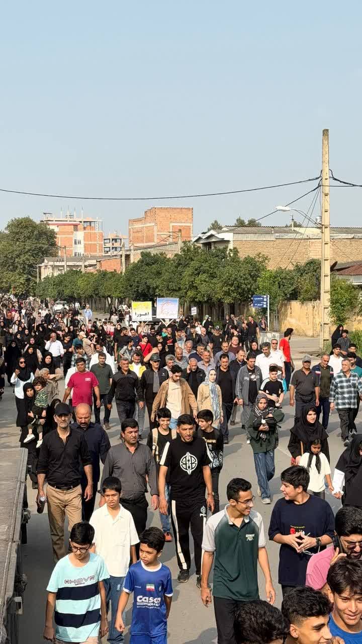 همایش بزرگ پیاده روی خانوادگی در علی آباد کتول برگزار شد